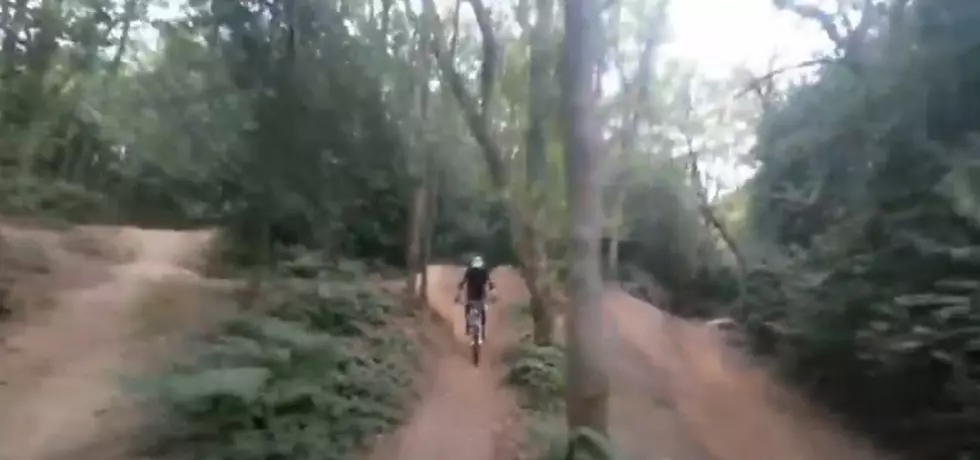 First Person BMX Ride Through Danbury Trails