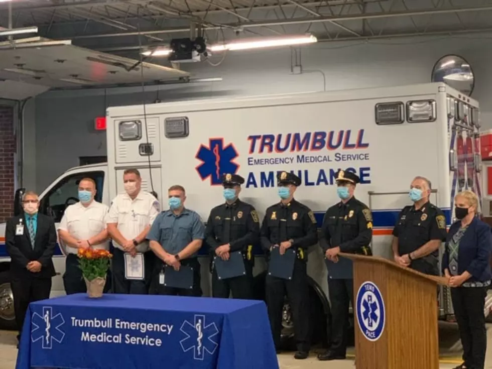 Trumbull EMS Recognized for Saving Cardiac Patient Who Was Actually Dead