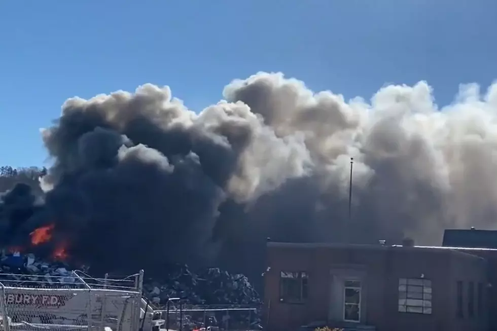 Fierce Fire Erupts at Waterbury Metal Scrapyard