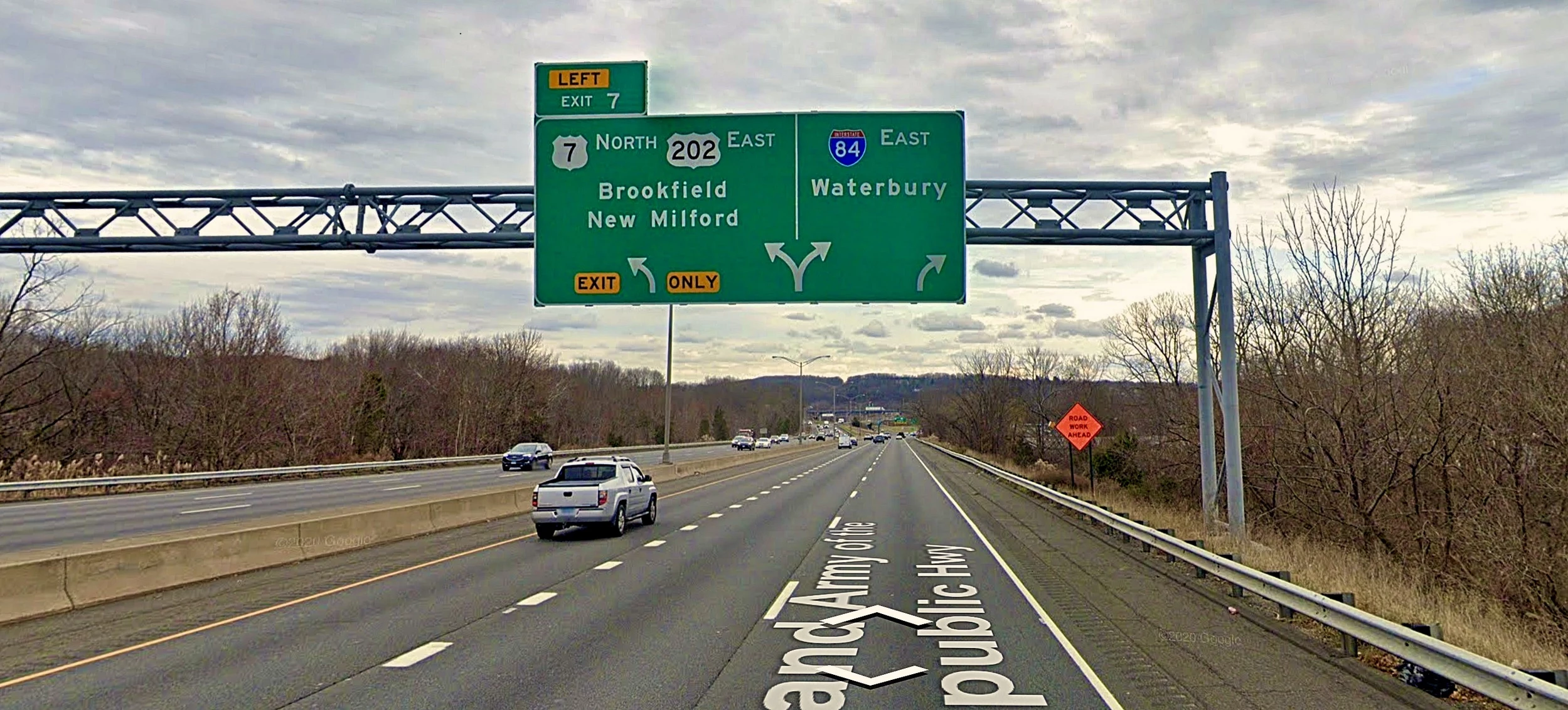 Map Of Route 84 In Connecticut Many Exits On I-84 In Greater Danbury Have 'Simply Vanished'