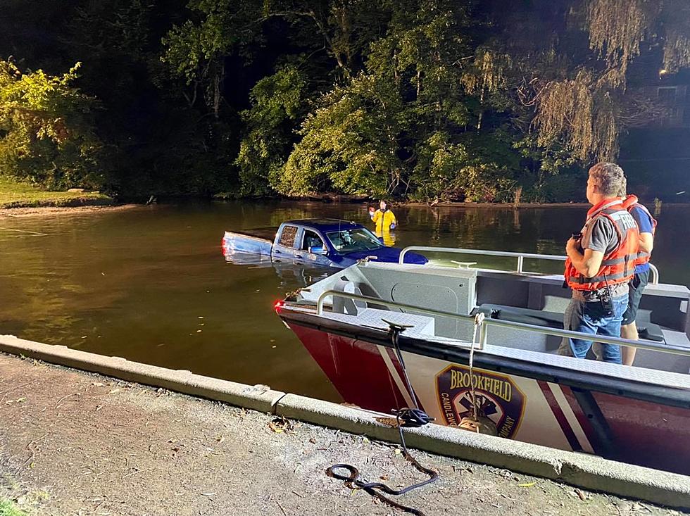 Truck Submerged in Candlewood Lake Causes Quite a Scene in Danbury