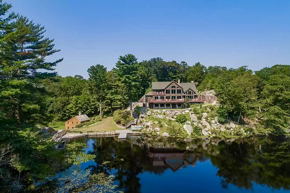 $4 Million Dollar Connecticut Home Features 2 Six-Acre Ponds and a Waterfall