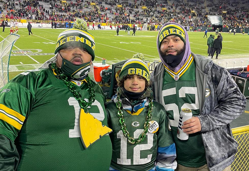 Danbury Father + Son Make Memorable Trek to Lambeau Field for Packers Playoff Game