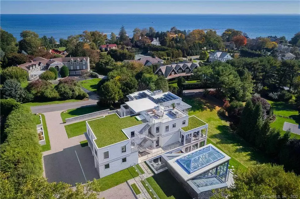 This Dazzling Westport Home on the Market Includes a Rooftop Deck, Pool, and Spa