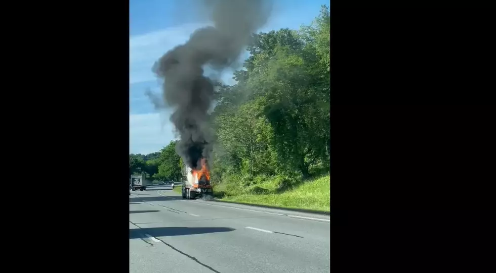 Video: Last Week&#8217;s Truck Fire on 684 is Symbolic of the Commute