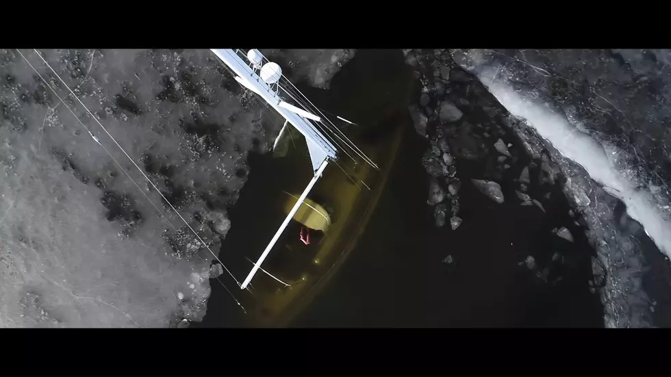 Check Out The Amazing Sunken Sailboat of Hamburg Cove in Lyme Connecticut