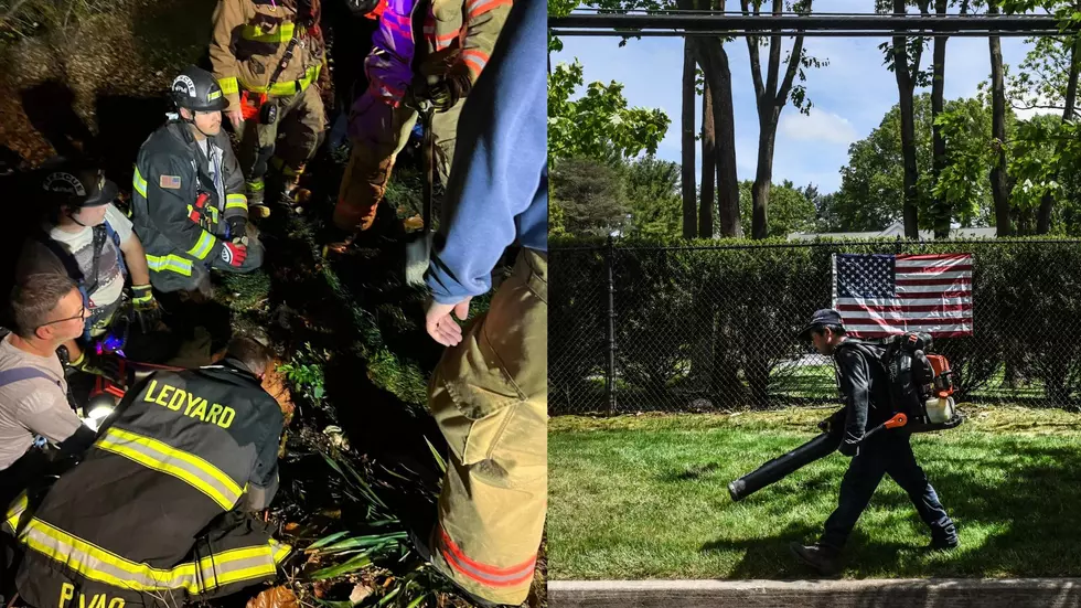 Not So Lucky Ledyard Man Falls Down Well While Using Leaf Blower