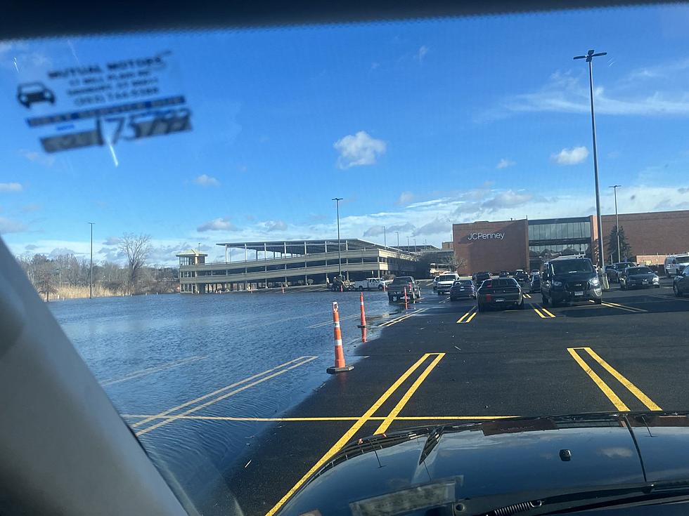Wild Photos of The Major Flooding Behind Danbury Fair Mall
