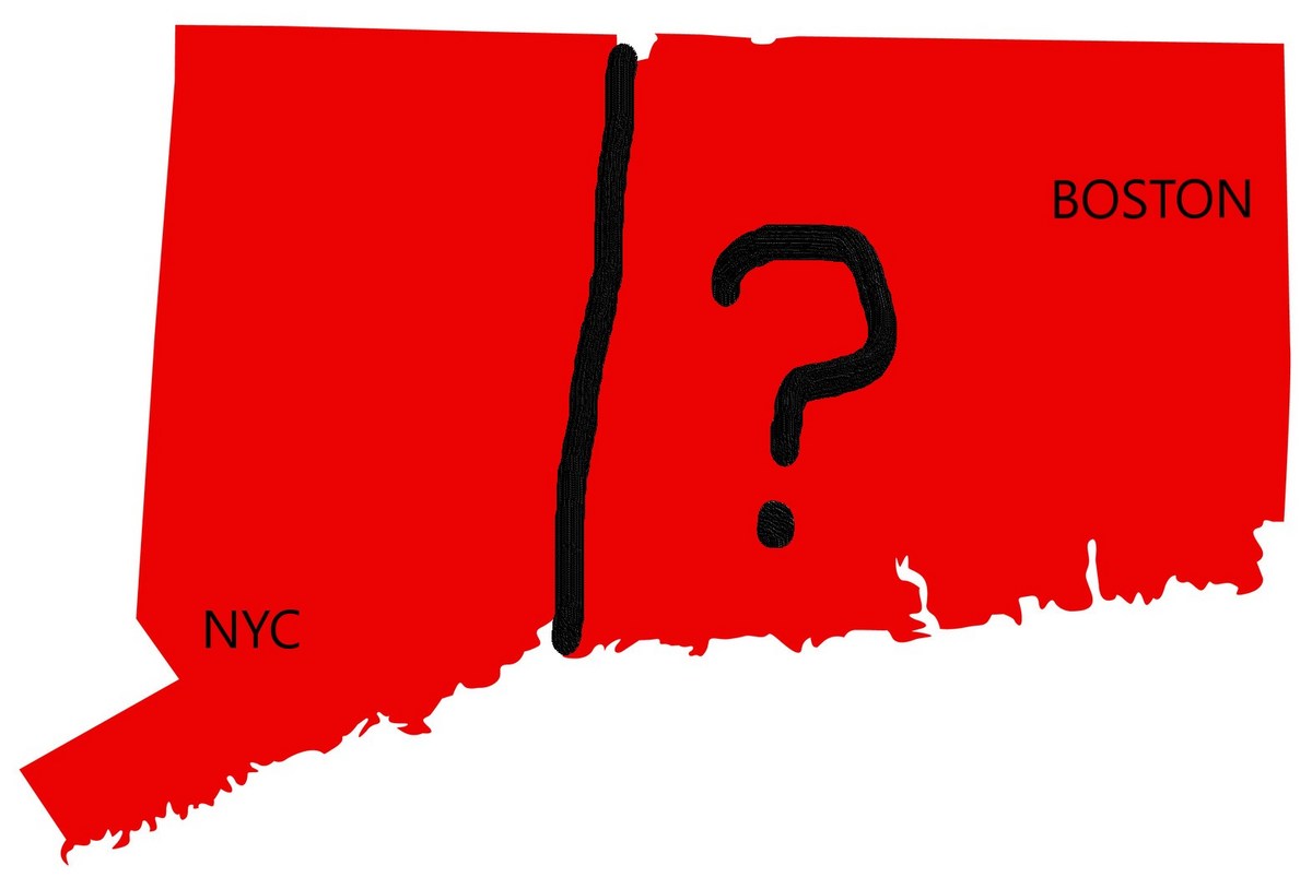Ct Line Where is the NYC / Boston Influence Line in Connecticut?