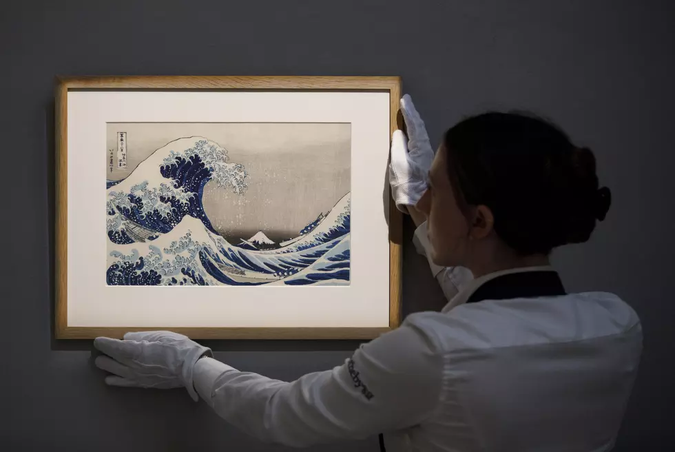 Hokusai&#8217;s &#8216;The Great Wave&#8217; Temporarily on Display in New Haven