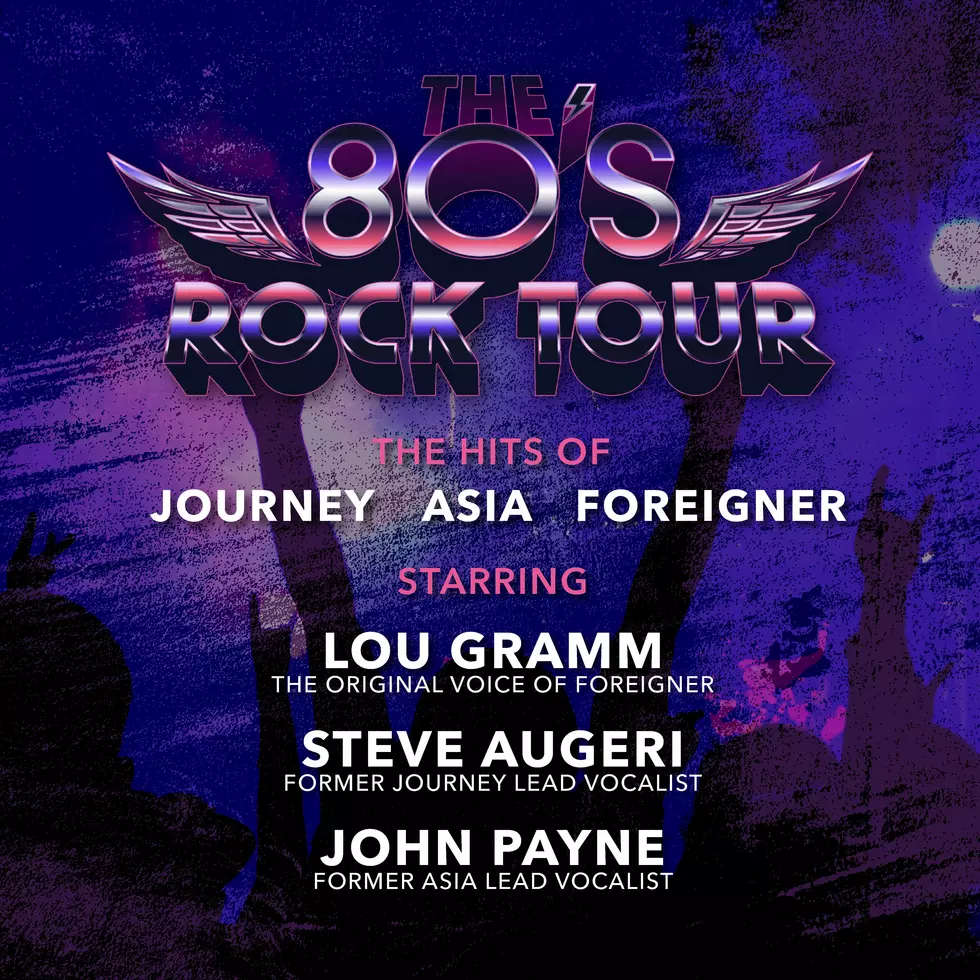 Enter to Win a Pair of Tickets to 80&#8217;s Rock Tour at Mohegan Sun