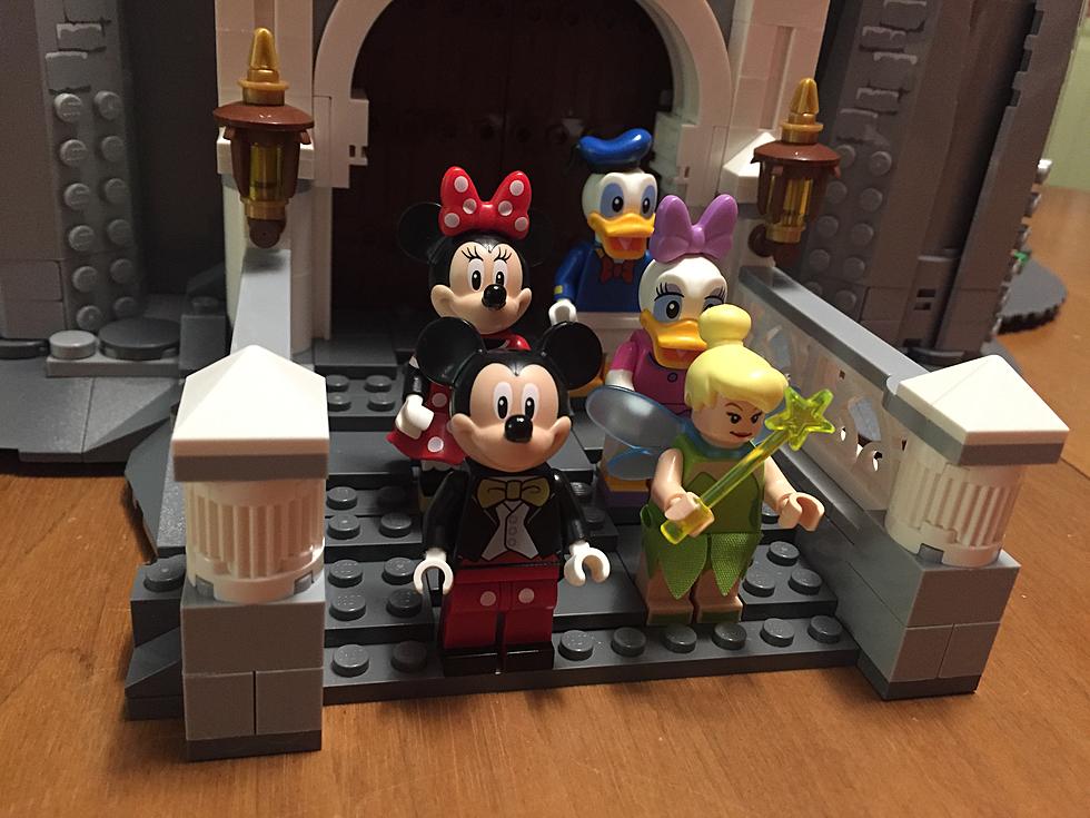 See the LEGO Disney Castle Building Process