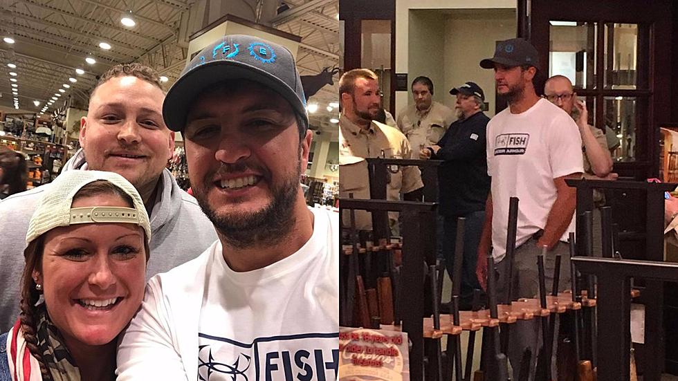 Local Couple Bumps Into Luke Bryan at an Outdoor Gear Shop in Connecticut