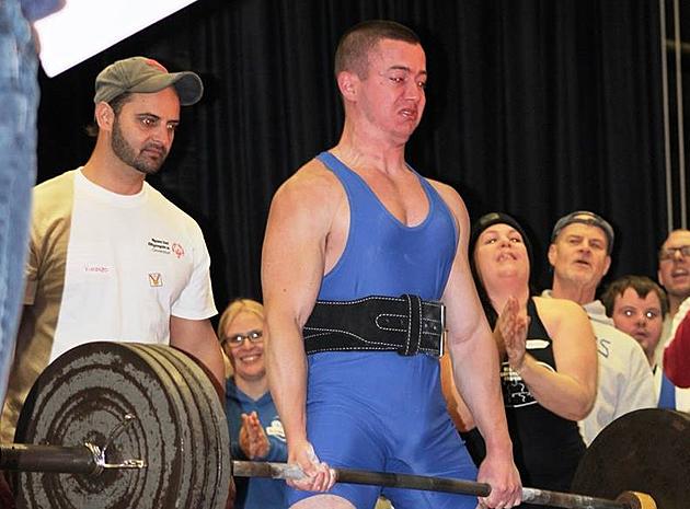 Danbury Special Olympian Displays Outstanding Strength