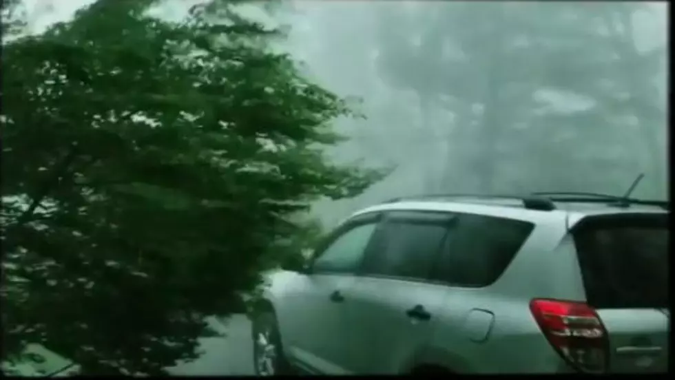 Intense Footage From Inside the Storm in New Fairfield