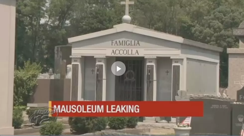 Mausoleum May be Leaking Body Fluids According to Family