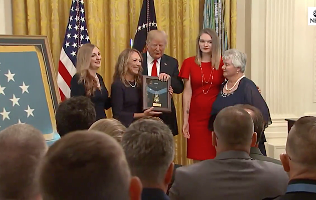 Widow of Fallen Connecticut Airman Accepts His Medal of Honor