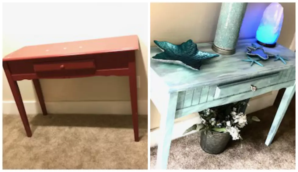 How I Used Chalk Paint to Transform a $12 Table From Goodwill