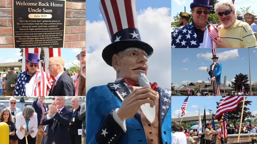 Uncle Sam Comes Full Circle, Statue Officially Dedicated In Danbury