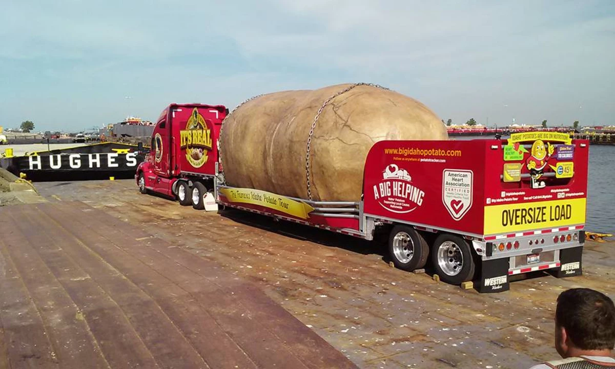 Big Idaho Potato Truck Spotted En Route to CT in Putnam County
