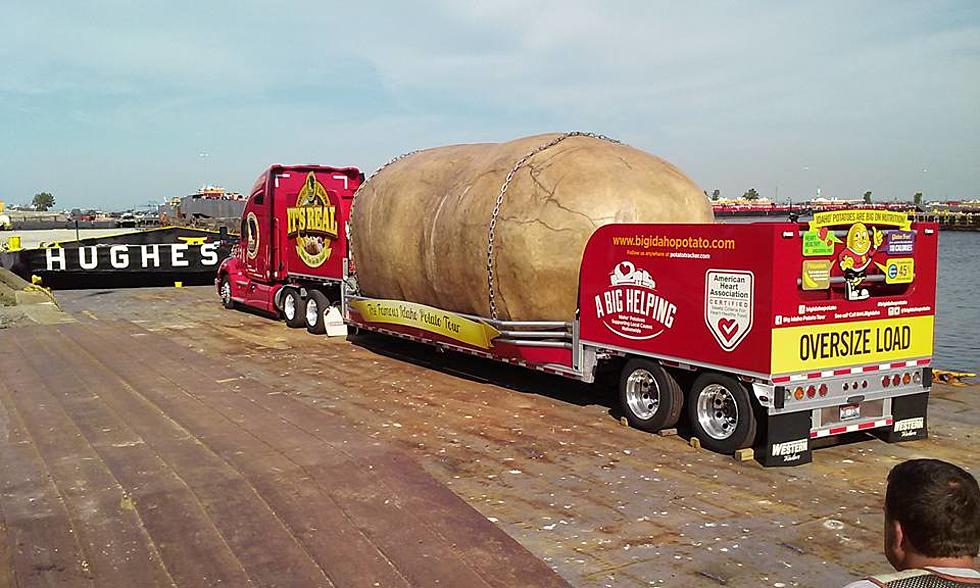 Big Idaho Potato Truck Spotted En Route to Connecticut in Putnam County