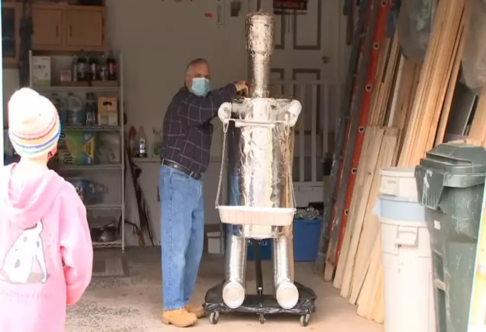 Connecticut Man Invents Robot to Help Keep Halloween Safe