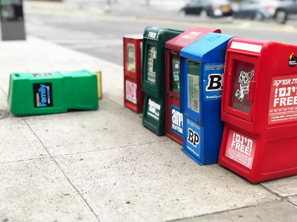 Old Newspaper Boxes Turned Food Pantries are Popping Up in Dubuque