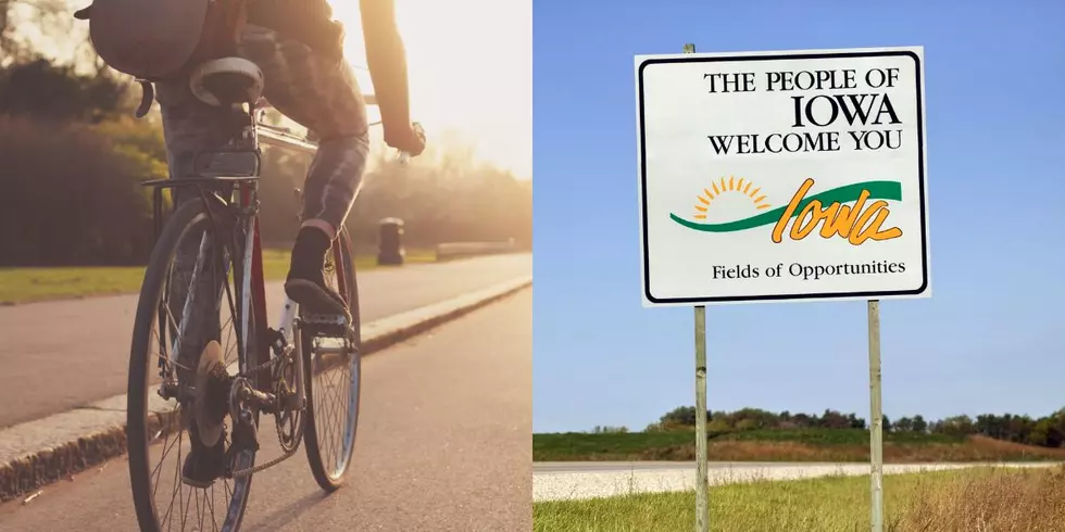 New Yorker Cycling to All 50 States Calls Iowa the “Best Kept Secret”
