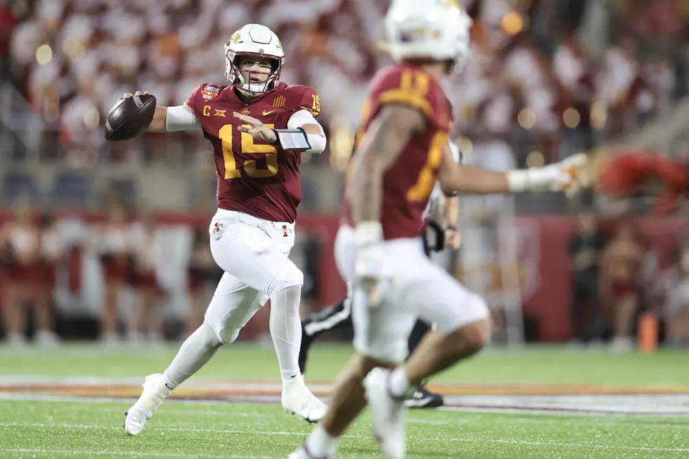 Brock Purdy with the Iowa State Cyclones. Photo Credit: Douglas P. DeFelice, Getty Images