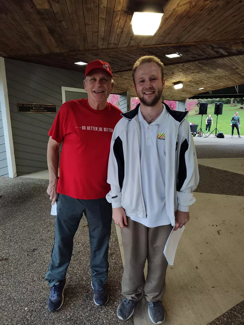 KWWL's Ron Steele and Y105's Steve Pulaski. Photo Credit: Steve Pulaski