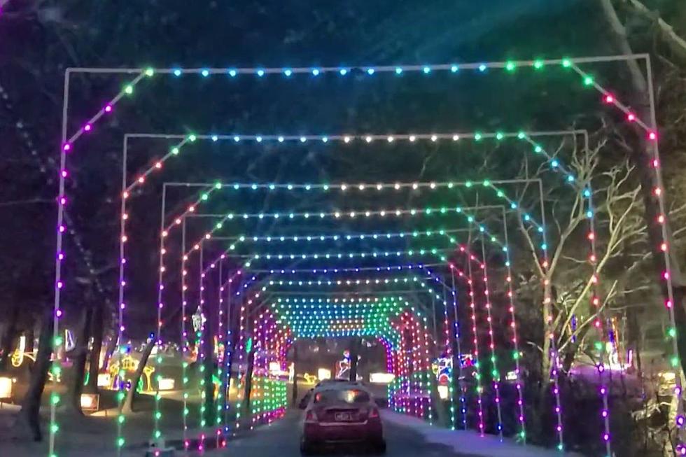 The Beautiful Reflections in the Park Returns to Murphy Park in Dubuque for the Holidays