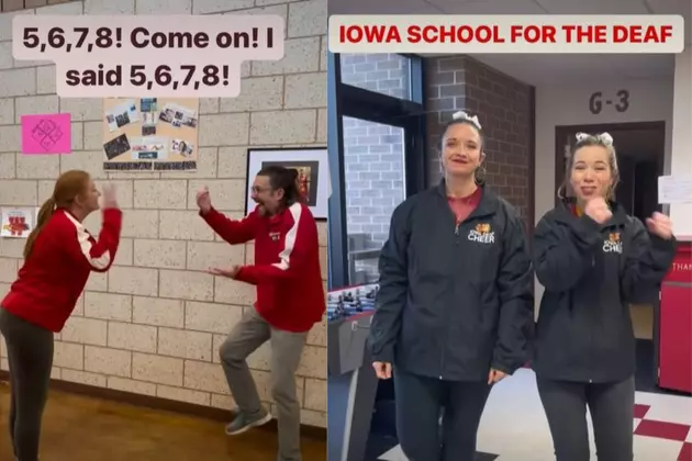 Deaf School Cheerleaders from Iowa and Wisconsin Show Their Spirit in Viral Video