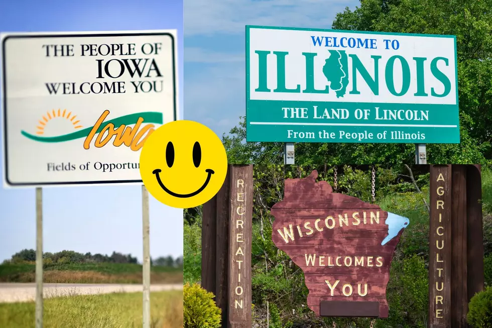 What State is the Happiest: Iowa, Illinois, or Wisconsin?