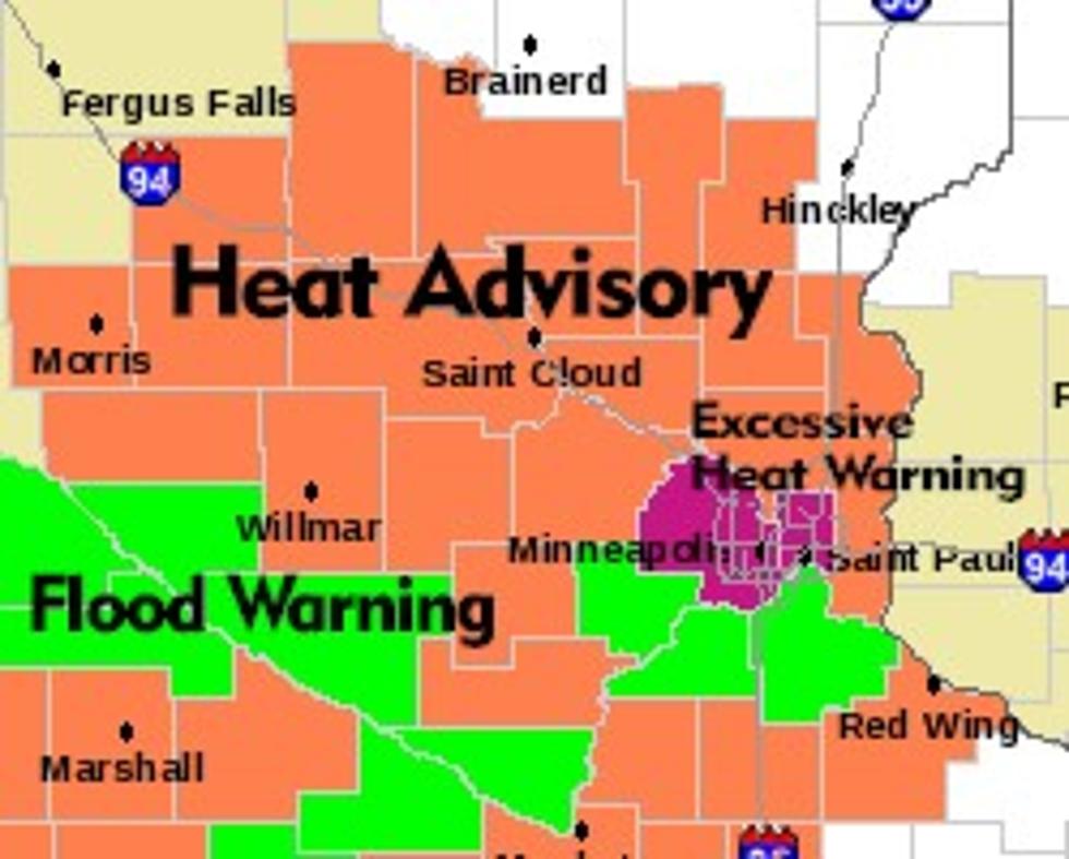 High Temps, Humidity Prompt Central Minnesota Heat Advisory