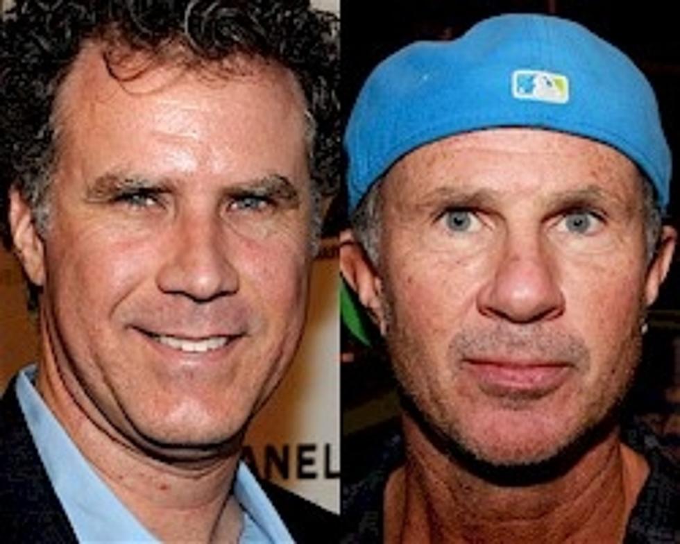 Celebrity Look-A-Likes: Will Ferrell and Red Hot Chili Peppers Drummer Chad Smith