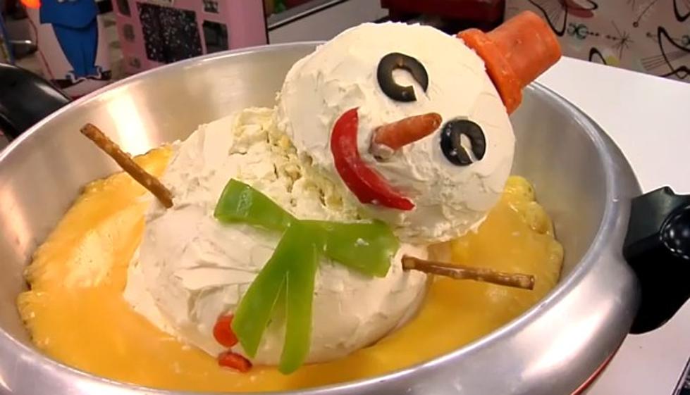 Make a Frosty the Cheeseball Man [VIDEO]