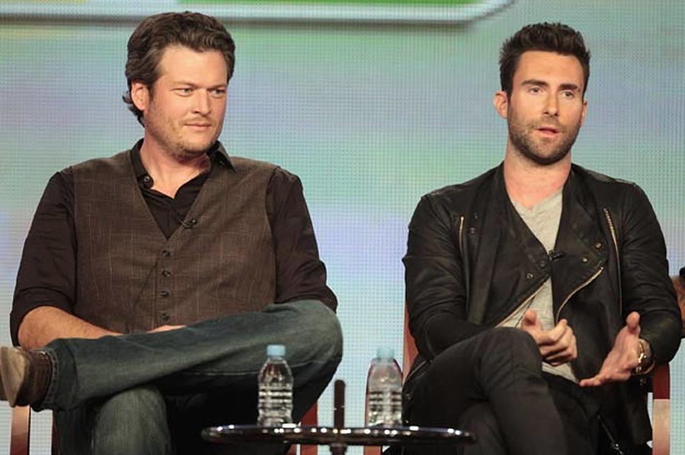 Adam Levine + Blake Shelton Celebrate Bromance on PEOPLE Cover