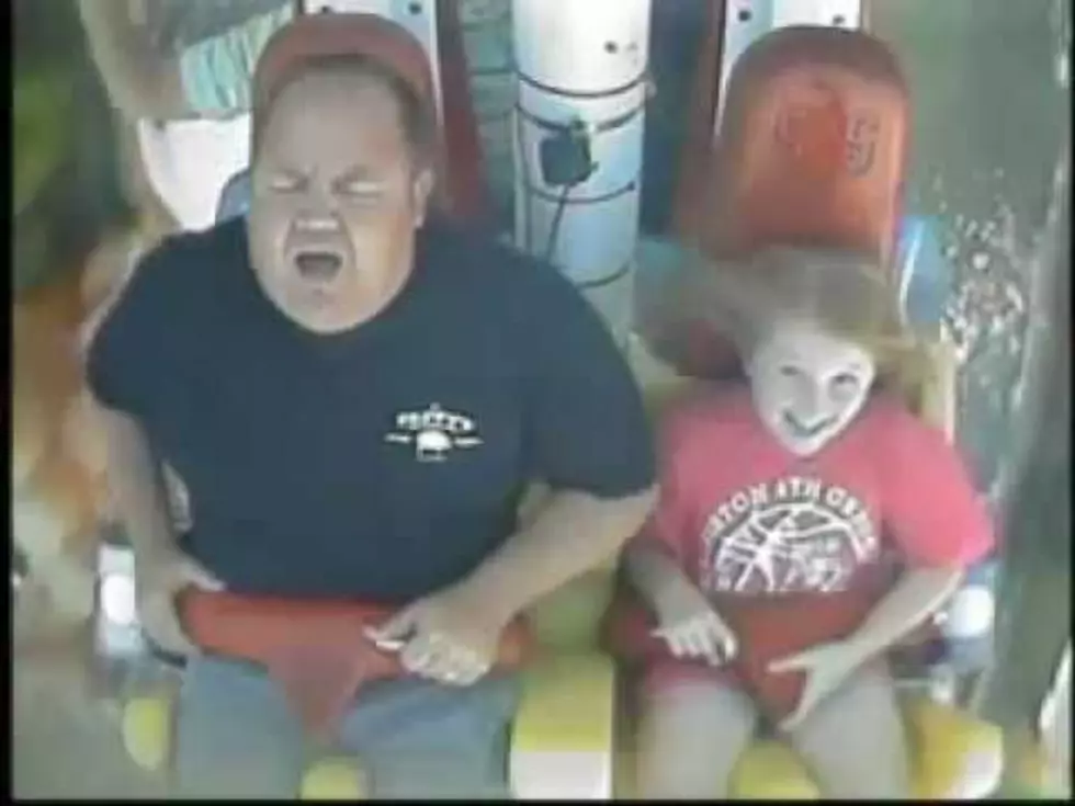 Dad Freaks Out On Ride [VIDEO]