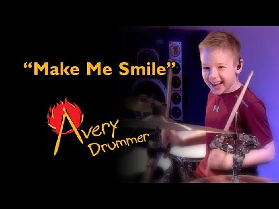 8-Year-Old Drummer Will Make You Smile [VIDEOS]
