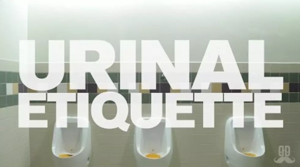 Urinal Etiquette Every Man Should Know [VIDEO]