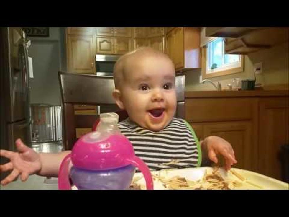 Baby Laughs Like an Evil Genius [VIDEO]