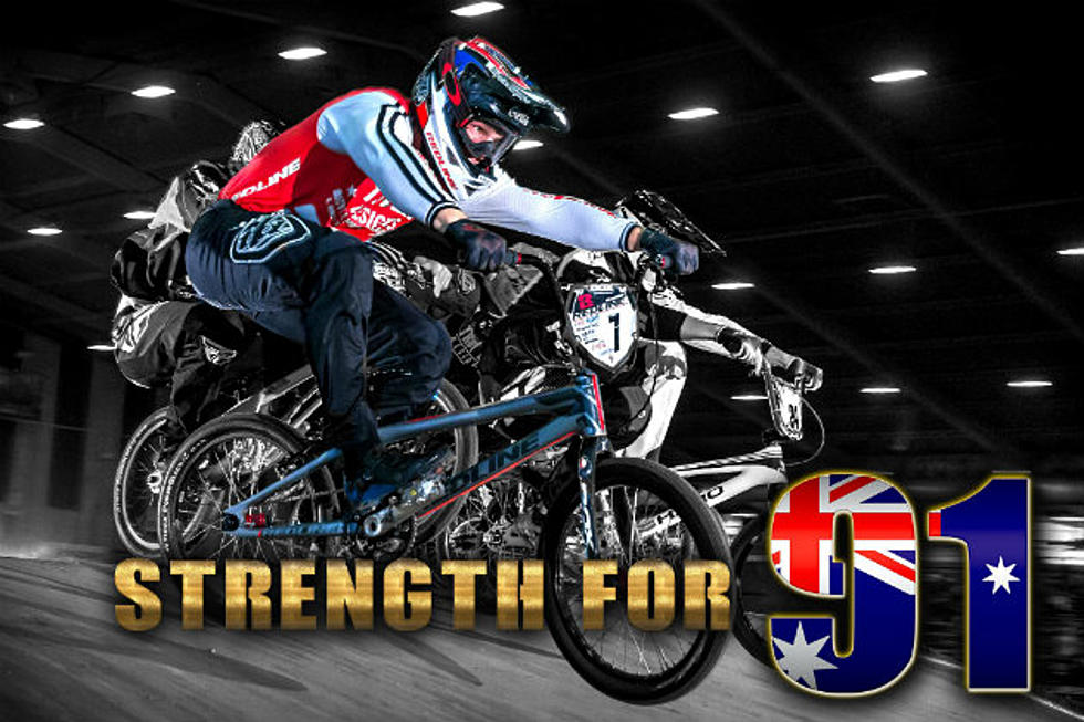 Strength For 91- BMX Race For Sam This Weekend