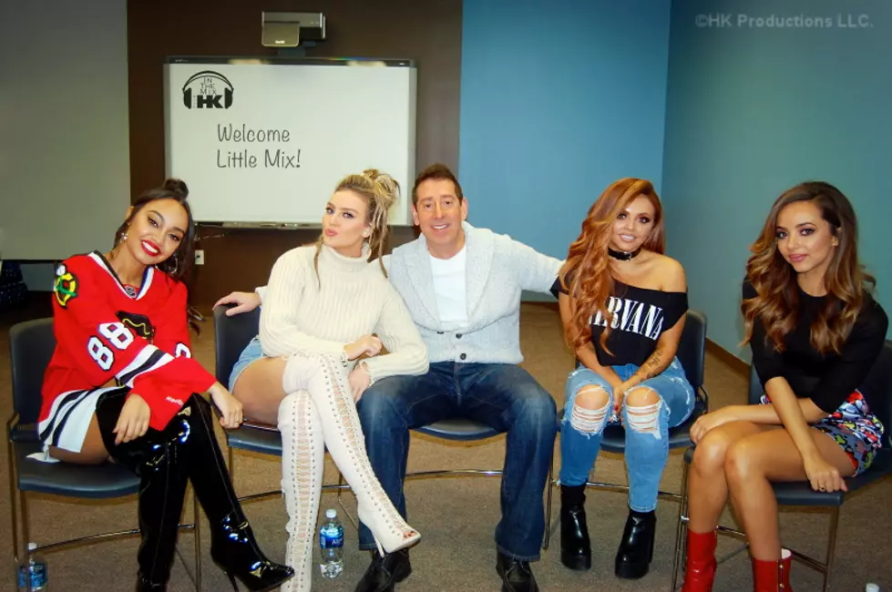 Little Mix Gets In The Mix With HK