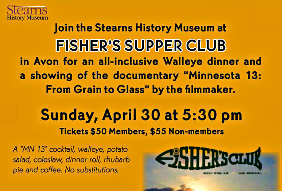 Stearns History Museum Hosting Dinner at Historic Fisher’s Supper Club