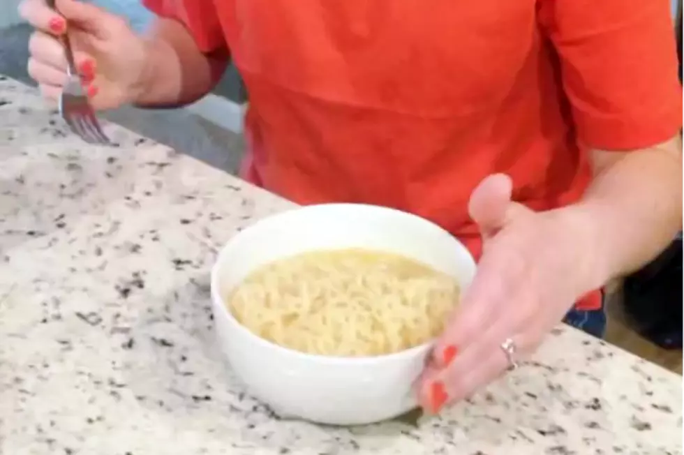Adam's Wife Tries Ramen Noodle for the First Time [Watch]