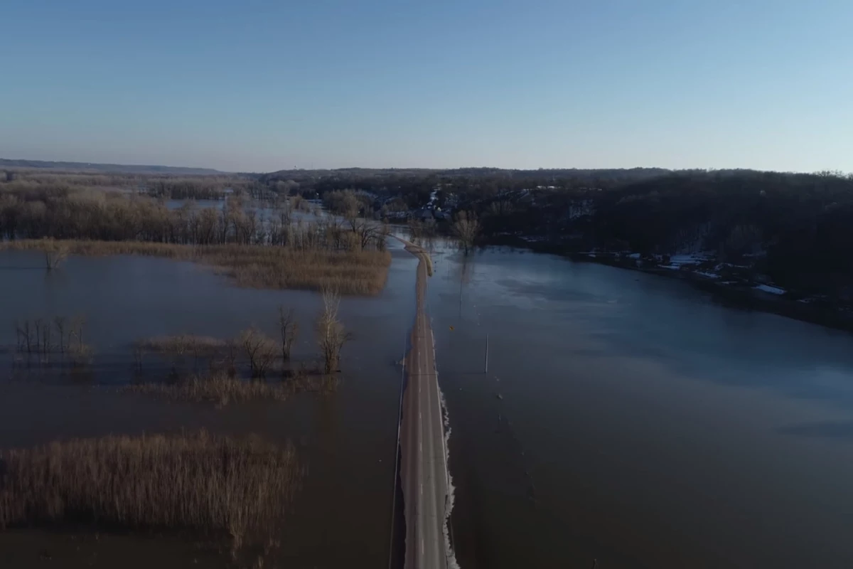 WATCH Aerial Video Shows Severe MN Flooding