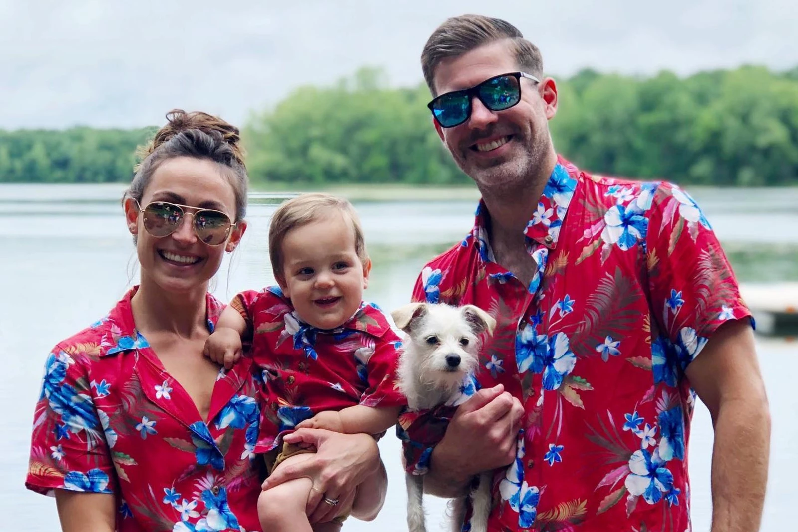 dog and human matching shirts