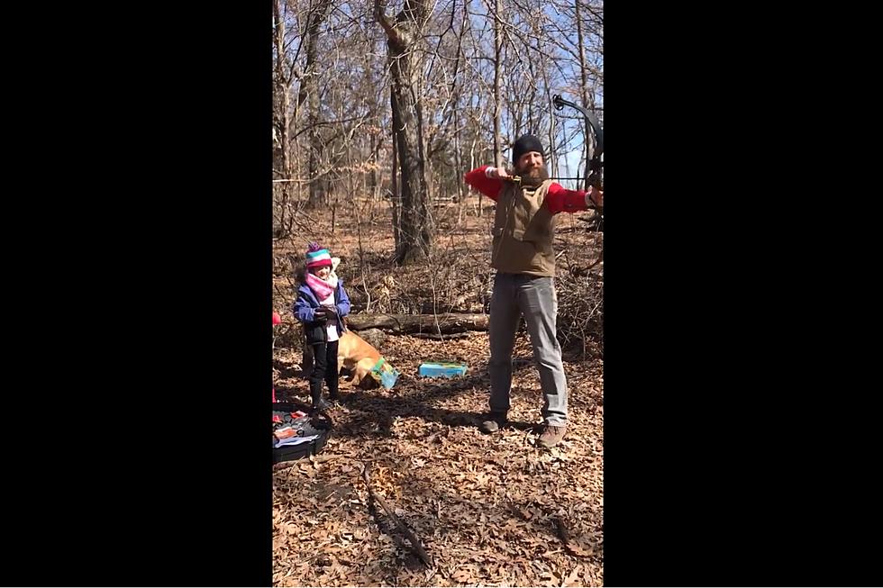 MN Dad Pull&#8217;s Daughter&#8217;s Loose Tooth with Bow &#038; Arrow [WATCH]