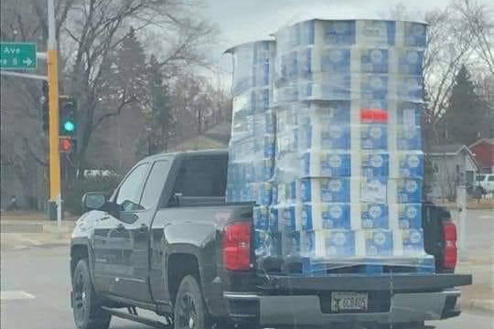 Central Minnesota Truck Stacked With Toilet Paper Sets Off Fire-Storm of Comments