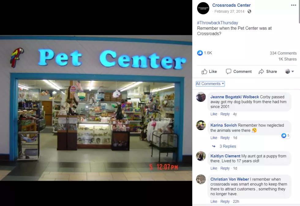 Throwback Thursday: Remember Pet Center at Crossroads Center? [PHOTO]